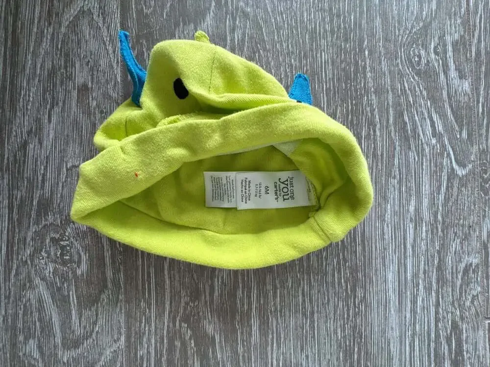 Just One You Made By Carter's Monster Hat Size 6M Green